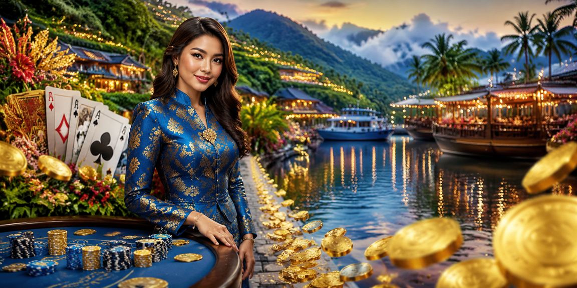 Permainan kad Malaysia Teen Patti dengan pakaian baju kurung melalui platform 6400